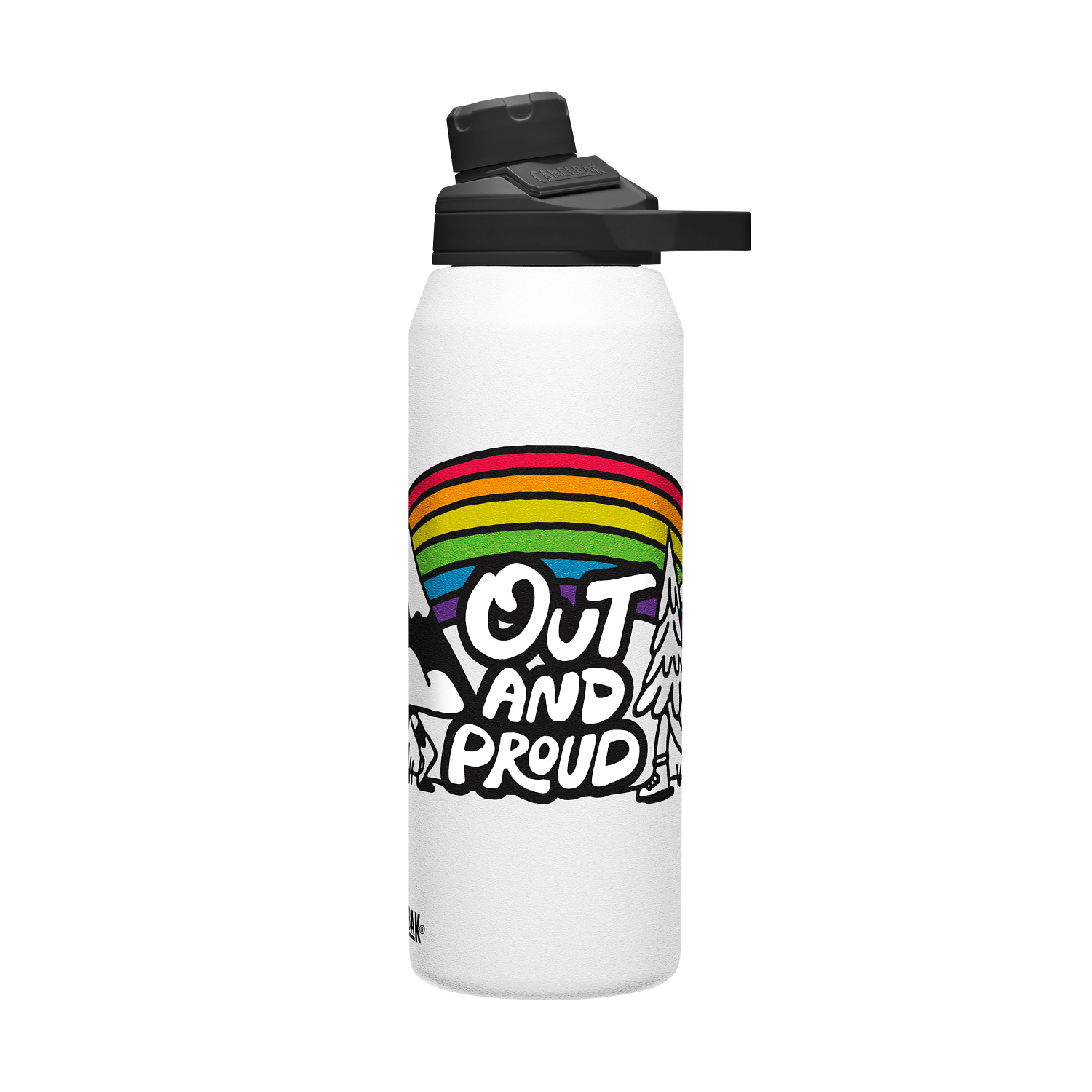 chute-mag-32-oz-water-bottle-insulated-stainless-steel-plus-cleanup-kit-pride-collection-limited-edition-y1 xhvxlhasbo